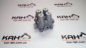 Клапан чотирьохконтурний ХОВО WG9000360366 WG9000360366 фото